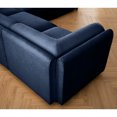 thumbnail image 2 of 4 With Built-in Storage: Blue Chenille, Provide A Cozy Seating Option Modular Storage For 4 People: Offer Comfortable Rest, 2 of 5