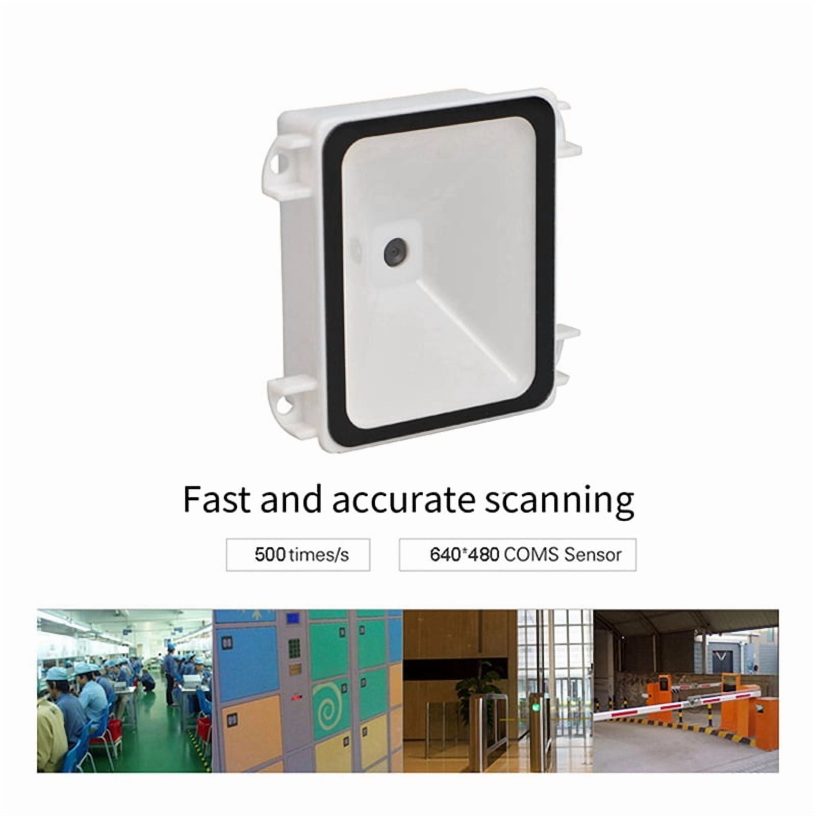 5X Embedded 2D Barcode Scanner USB QR Barcode Reader RS232 TTL Interface Kiosk Small Fixed Installation Barcode Printer