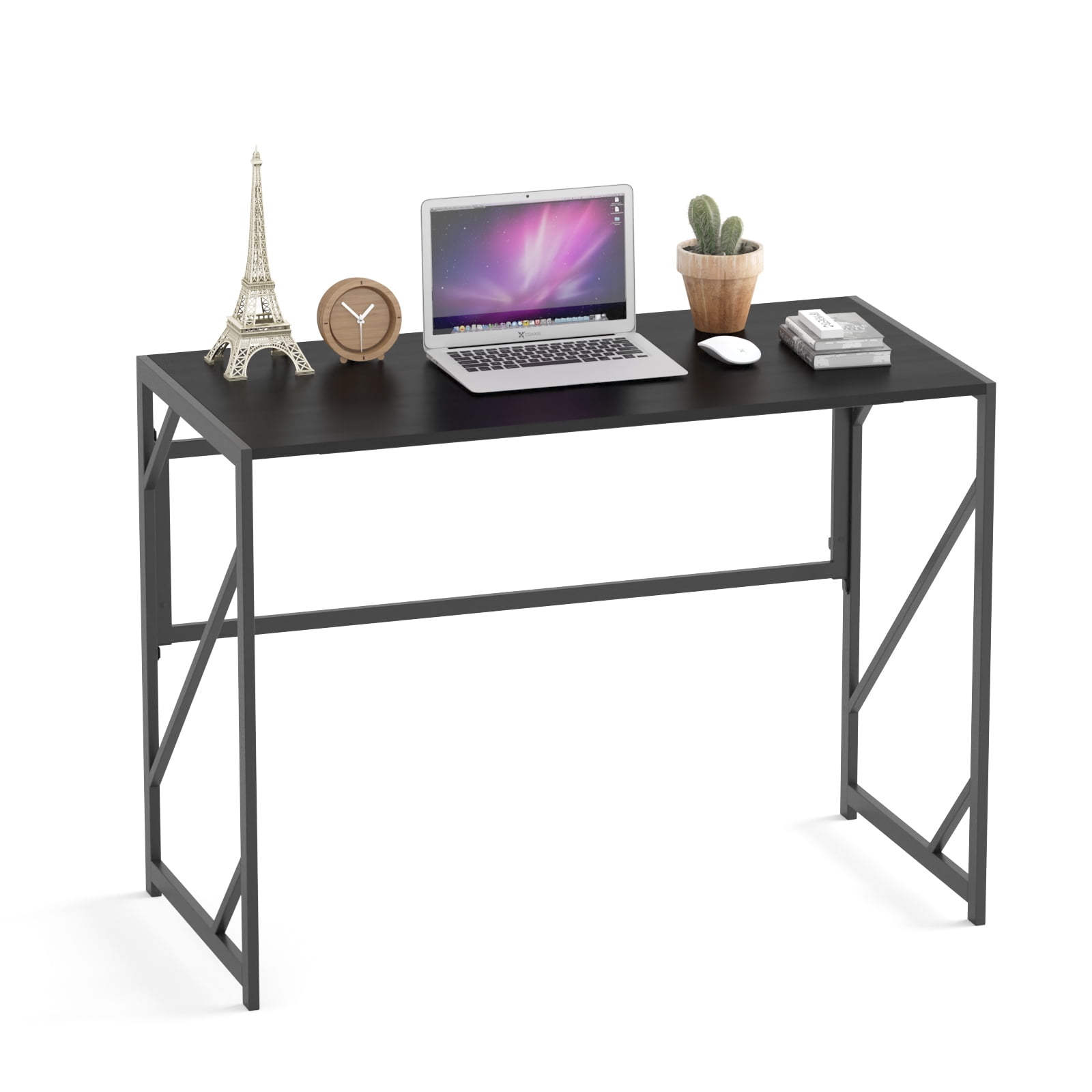 Elephance Folding Laptop Table Writing Computer Desk for Home Office Desk