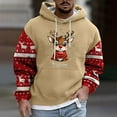 thumbnail image 2 of Men's Clothing Hoodies Unisex Christmas Sweatshirts Adult Funny 3D Xmas Pullover Christmas Hoodie Long Sleeve Adult Unisex Shirts(S-3XL), 2 of 5