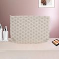 thumbnail image 5 of Unique Bargains 1 Pc convenient Rectangle Flat Dots Makeup Bag for Travel Large Khaki Gray Polyester, 5 of 6