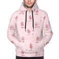 thumbnail image 2 of Bingfone Poodle Dog Men's Drawstring Hoodie Long Sleeve Pocket Sweatshirts-Large, 2 of 6