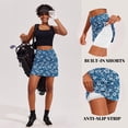 thumbnail image 2 of Ekouaer Skort Golf Skirts for Women Tennis Athletic Skirt Inner Shorts Pocket Floral Running Workout Sports Skorts, 2 of 6