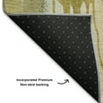 thumbnail image 5 of Addison Rugs Mayfield Premium Machine Washable Transitional Abstract Fern Rectangle Rug, 5' x 7'6", 5 of 6