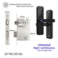 thumbnail image 2 of Tuya Door Locks Biometric Fingerprint Locker Hotel Smart Entry Home Handle App Unlock Digital Intelligent Lock ,More Secure, 2 of 7