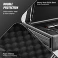 thumbnail image 4 of VEVOR Pistols Safe, Biometric Pistol Safe with Three Quick Access Ways of Fingerprints, Passwords and Keys, Handgun Safe for 2 Pistols for Home, Bedside, Nightstand, Car, 4 of 8