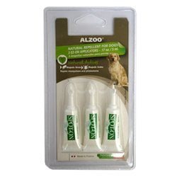 Alzoo Natural Flea & Tick Spot On Dog Repellent by