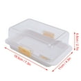 thumbnail image 3 of Airtight Butter Dish with Cutter - Dishwasher Safe, Holds 500g Cheese or Butter, 3 of 8