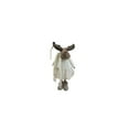 thumbnail image 2 of Northlight 26" White and Brown Standing Girl Moose Christmas Tabletop Figurine, 2 of 2