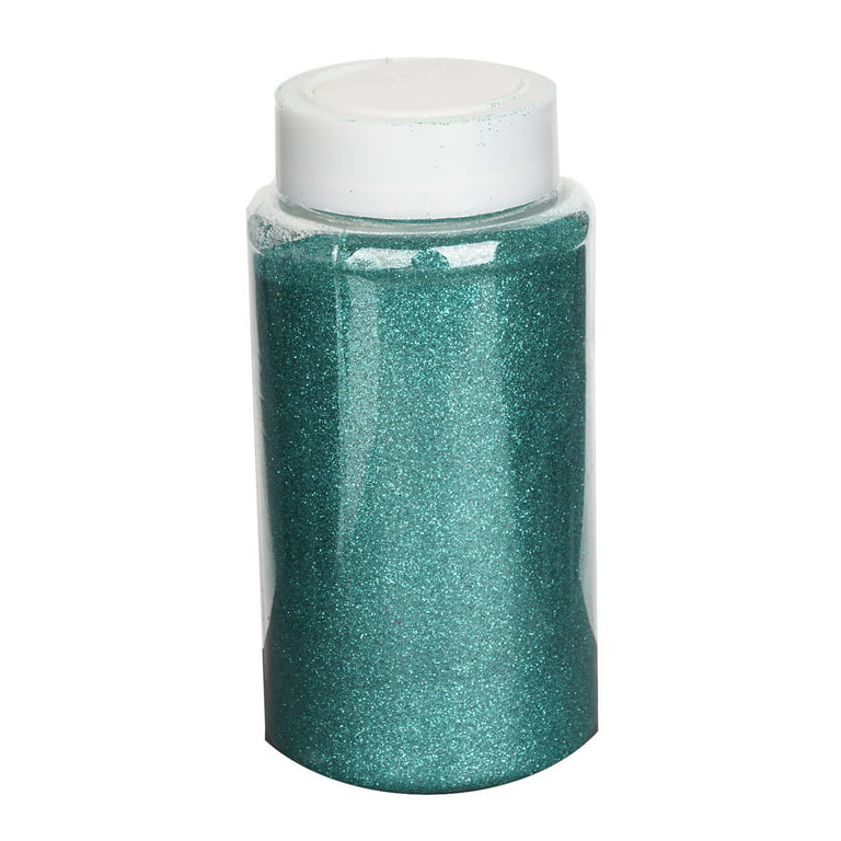 BalsaCircle 1 lb Aqua Shimmering Extra Fine Craft Glitter Wedding