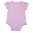 thumbnail image 2 of Disney Clothes Baby Girls 3-Pack Bodysuits – Minnie Mouse Short Sleeve Outfit Set (Pink/Purple) – 0/3M, 2 of 5