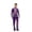 Men, variant on Funny Family Christmas Pajamas Matching Sets 2025 – Purple Long Sleeve Top with Golden Christmas Tree & “Merry Christmas” Print, Matching Pants Holiday PJs for Family, Couples