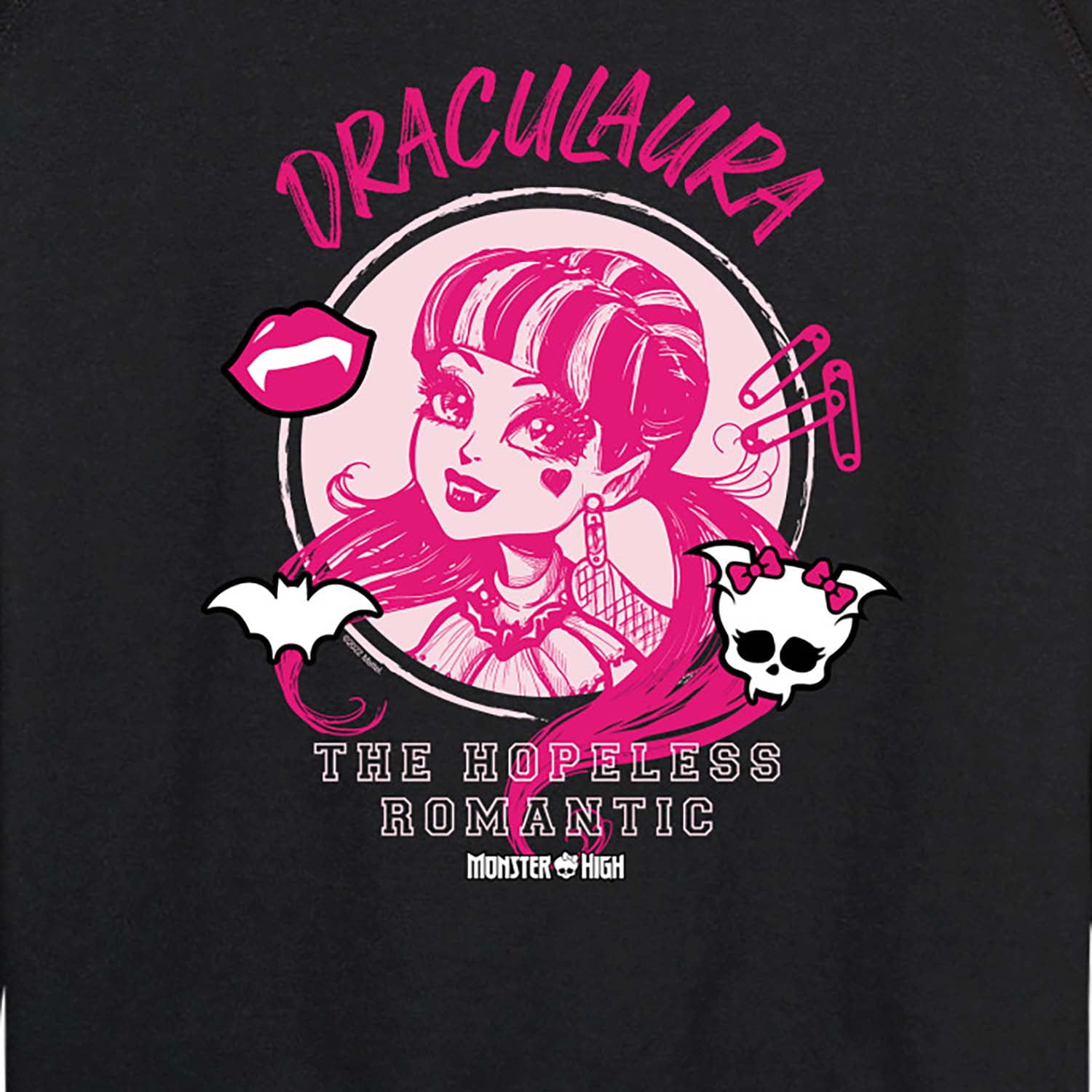 Monster High - Draculaura - Women's Lightweight French Terry Long Sleeve Shirt
