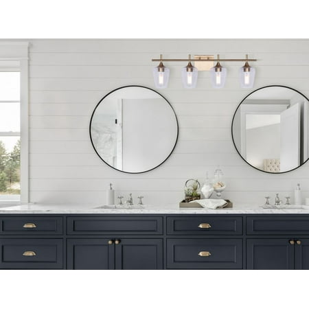Canarm Home Decorators Collection Gabrielle 4 Light Gold Vanity With Clear Glass Shades Canada - Home Decorators Collection Mirrors Canarm Home Decorators Collection Gabrielle 4 Light Gold Vanity With Clear Glass Shades Canada - Home Decorators Collection Mirrors