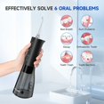 thumbnail image 3 of Dental Flosser F29 Old Verson for Teeth Cleaning-3 Modes Oral Irrigator 300ML Braces Flossers, Rechargeable IPX7 Waterproof, 3 of 4