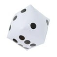 thumbnail image 2 of Almencla Inflatable Toys Dice Blows Up Dice Easy Storage Family Game 11.81 inch Game Props Dice for Indoor Outdoor Game Activities Gift White, 2 of 8