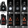 thumbnail image 4 of Running Light, 3 Mode Usb Rechargeable Body Light With Tail Light And Adjustable Strap For Night Runners Joggers Hiking Camping Hiking, 4 of 5