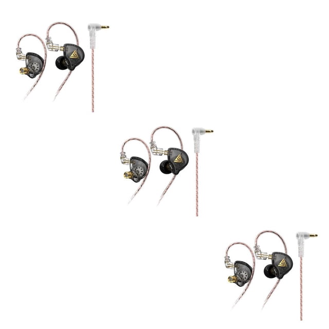 Sidaley AK6 PLUS Auriculares Auriculares con cable Auriculares con auriculares Negro Sin micrófono Type1 NO1