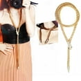 thumbnail image 5 of SIfdSeng Fashion Exaggerated Dual-Purpose Gold / Sliver Long Shape Snake Necklace, 5 of 5