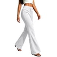 thumbnail image 5 of Ixbnca Womens Bootcut Pants Stretchy Drawstring Yoga Long Pants Comfy High Rise Loungewear Gym Flared Sweat Pants, 5 of 7