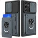 thumbnail image 3 of Funda para Samsung Galaxy S24 S23 S22 S21 Ultra Plus S20 FE A55 A35 A54 A14 A34 4G 5G Funda deslizante para cámara con tarjetero y anillo de 360°, 3 of 5
