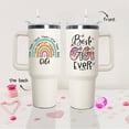 thumbnail image 2 of Mothers Day Gifts for Gigi,40 oz Gigi Tumbler with handle Lid and Straw, Best Gigi Ever Vacuum Insulated Travel Coffee Mug CupTumbler, 2 of 6