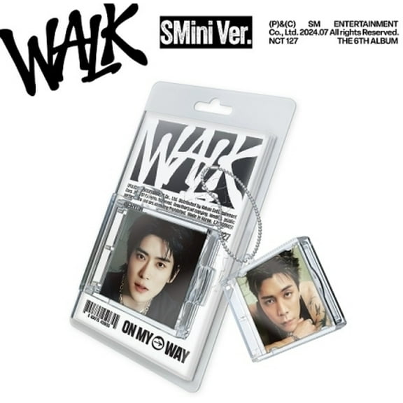 NCT 127 - Walk - SMini Version - incl. Keyring Ball Chain, Photocard   NFC Music CD - Music & Performance - CD