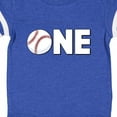 thumbnail image 4 of Inktastic One Baseball First Birthday Boys or Girls Baby Bodysuit, 4 of 5