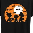 thumbnail image 3 of Peanuts - Trick Or Treat Silhouettes - Women's Short Sleeve Graphic T-Shirt, 3 of 6