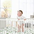 thumbnail image 4 of Sweet Jojo Designs Cactus Floral Pink and Green Fitted Crib Sheets 2 Piece Set, 4 of 6