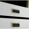 thumbnail image 5 of Gamvdout Leather Drawer Pull and Cabinet Handles, Furniture Hardware Pulls for Cupboard Drawer Pull Knobs Kitchen Furniture Pulls Knob Door Handles Hardware, 5 of 9