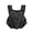 Black, variant on Breathable Motocross Vest Chest Guard Built With Strong PP And Comfortable Fabric Design