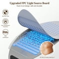 thumbnail image 5 of YEVYO Led Face Mask Light Therapy, Red Light Therapy Mask for Face Neck and Body, Red for Facial Winkles Acne and Muscle Pain Relief - 30.8" x 11.8", 5 of 9