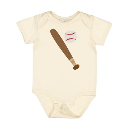 

Inktastic Baseball Bat and Ball Gift Baby Boy or Baby Girl Bodysuit