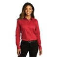 thumbnail image 1 of Port Authority Ladies Long Sleeve SuperPro ReactTwill Shirt. LW808, 1 of 1