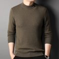 thumbnail image 5 of Suéter de primera calidad, nueva marca de moda, jersey de punto para hombre, jersey de diseñador de lujo, ropa informal lisa a cuadros coreana para hombre, 5 of 5