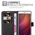 thumbnail image 4 of Cadorabo Case for Xiaomi RedMi NOTE 4 Cover in OXID BLACK magnetic closure, 4 of 5