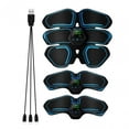 thumbnail image 4 of Muscle Stimulator Abdominal Electrostimulation Abdominal Muscle Trainer Fitness Blue, 4 of 8