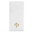 thumbnail image 3 of RJ Toomey R6991 Embroidered Linen Fleur-de-Lis Altar Linen Gift Set, 3 of 5