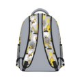 thumbnail image 3 of Excavator and Paint Splash Gray Pattern Backpack for School, Cute School Bag with Adjustable Shoulder Straps and Padded Back, 15.3"x11"x6.7", 3 of 5