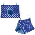 thumbnail image 4 of Cama Para Colgar Pájaros, Cálida, Triangular, Cómoda Cama Para Dormir Para Loros Con Ganchos Para Periquitos Y Periquitos, 4 of 7