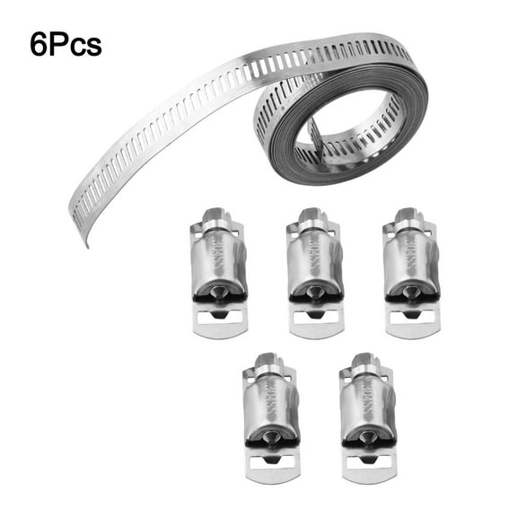 RANMEI Adjustable Metal Strap Hose Clamps With Comprehensive Installation Guide