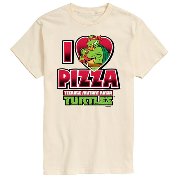 Teenage Mutant Ninja Turtles - I Love Pizza - Men's Short Sleeve Graphic T-Shirt
