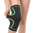 thumbnail image 1 of Rodilleras deportivas para exteriores, antideslizantes, para correr, baloncesto, fitness, ciclismo, transpirables, de nailon fino y de color para hombres y mujeres, 1 of 4