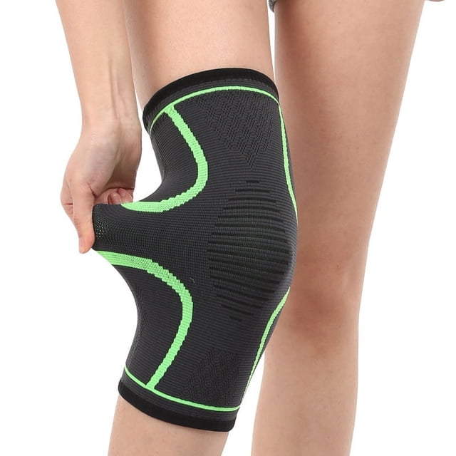 Rodilleras deportivas para exteriores, antideslizantes, para correr, baloncesto, fitness, ciclismo, transpirables, de nailon fino y de color para hombres y mujeres