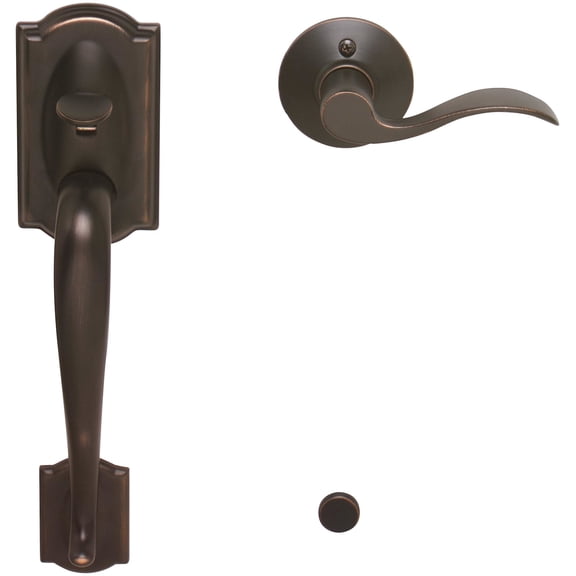 Schlage Fe285-Cam-Acc-Lh Camelot Lower Handleset For Electronic Keypad