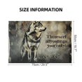 thumbnail image 2 of WYYP Wolf Quote Rustic Wooden Puzzle Challenging Difficult Wood Puzzles for Adults 1000 PCS, 2 of 6