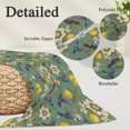 thumbnail image 3 of Dark Green Lemon Birds Body Pillow Cover 20 x 54 Inch Decorative Pillow Cover Summer Botanical Tropical Lumbar Pillowcase Seasonal Rectangle Cushion Case for Couch Sofa Bed Living Room, 3 of 9
