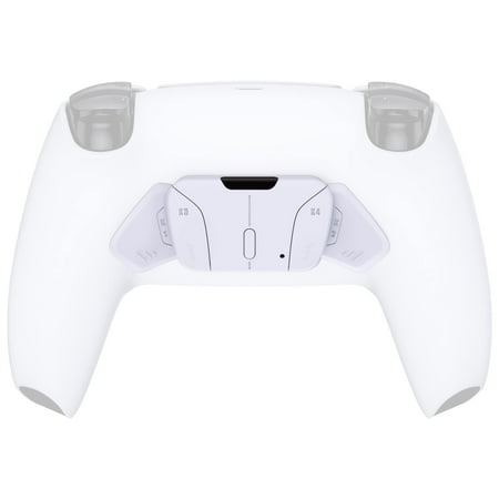eXtremeRate RISE4 Remap Kit Solid White Replacement Redesigned K1 K2 K3 K4 Back Buttons Housing Shell for PS5 Controller BDM-010/020/030/040