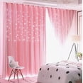thumbnail image 3 of Cortina Estrellas Blackout Opaca 132 X 214 Cm Cuarto Sala 1 Modelo Azul, 3 of 4